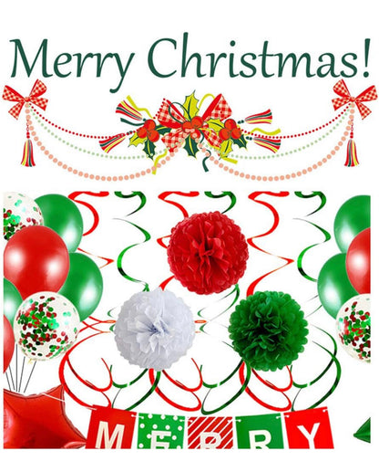 Merry Christmas balloon package