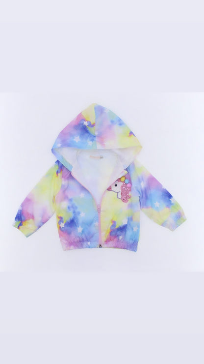 Baby unicorn jacket