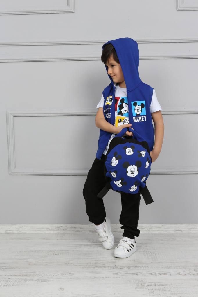 Mickey blue sport clothes