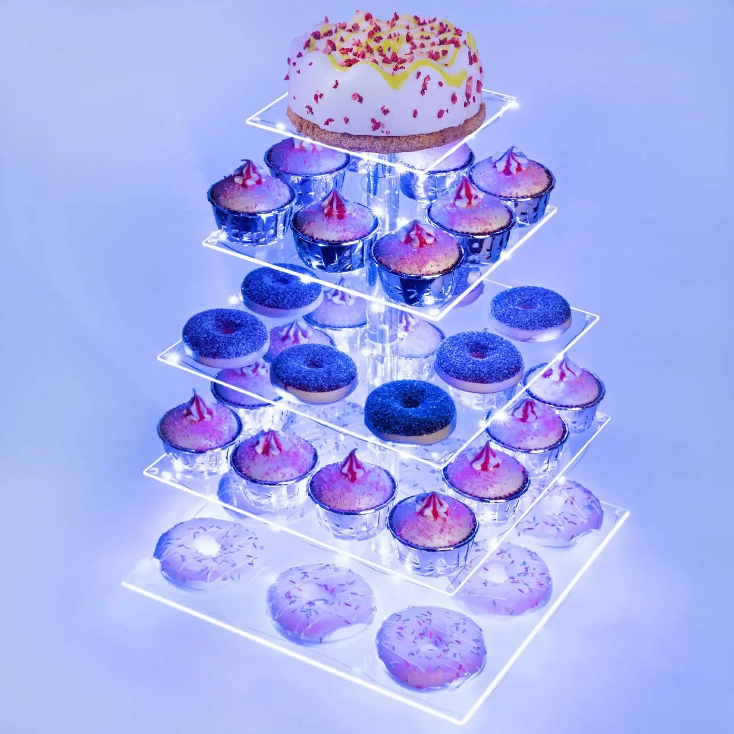 Cupcakes 5 tier stand acrylic