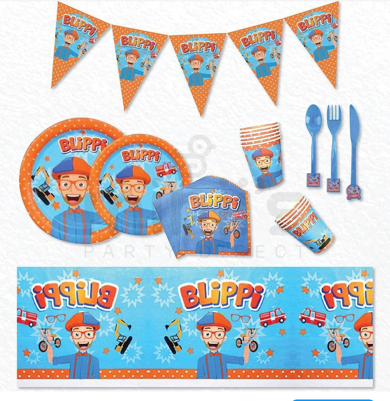 Blippi birthday set