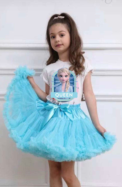 Tutu blue skirt