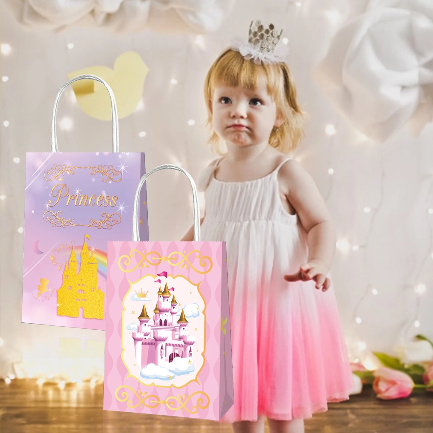 12 pcs Princesses gift bag