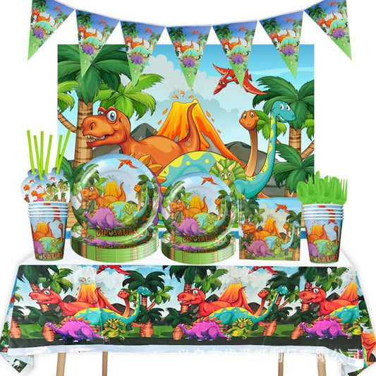 Dinosaurs party set