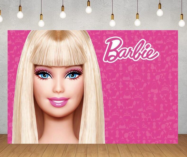 Barbie large size backdrop