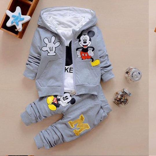 Mickey mouse grey sport