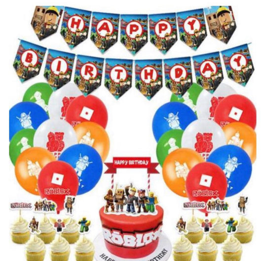 Roblox party supplies