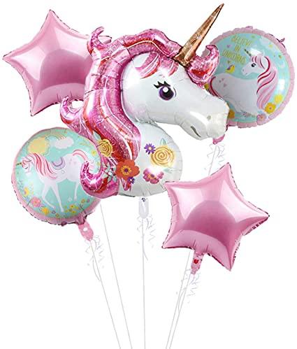 Unicorn 5 in 1 balloons