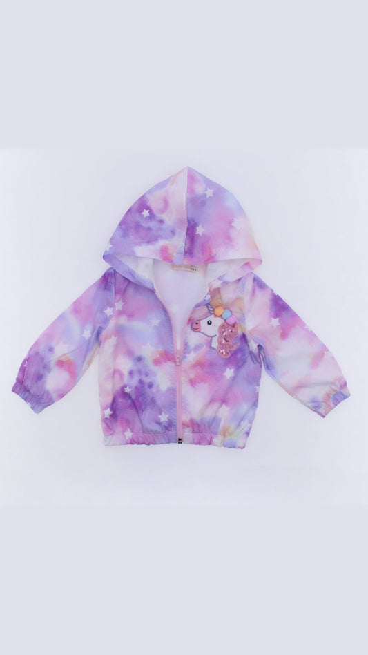 Baby unicorn jacket