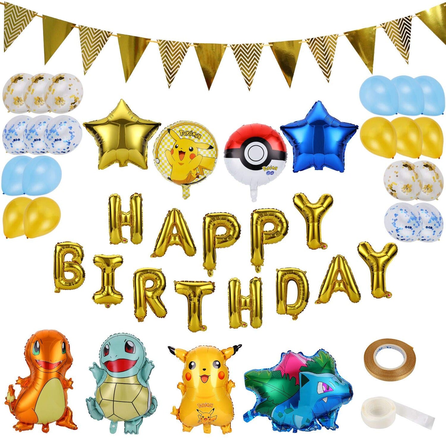 Pokemon balloon set