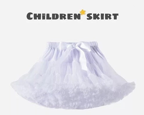 Tutu white skirt