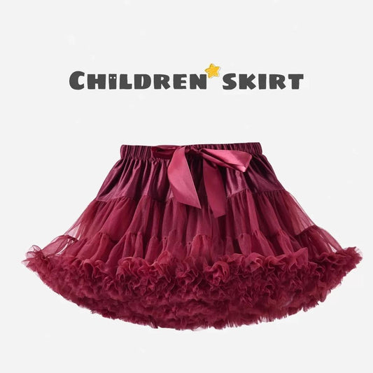 Burgundy tutu skirts