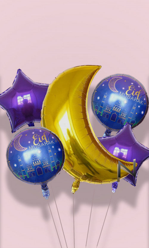 Helium Eid balloons