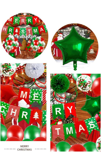 Merry Christmas balloon package