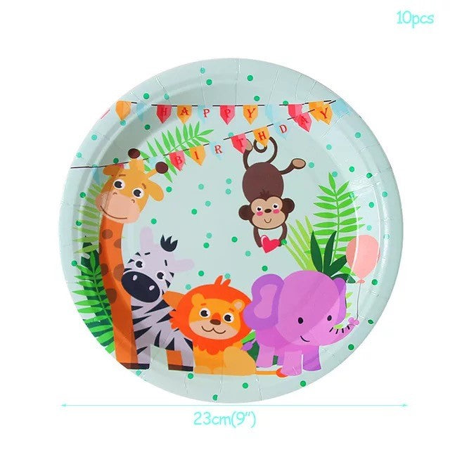 ANIMALS PARTY SET