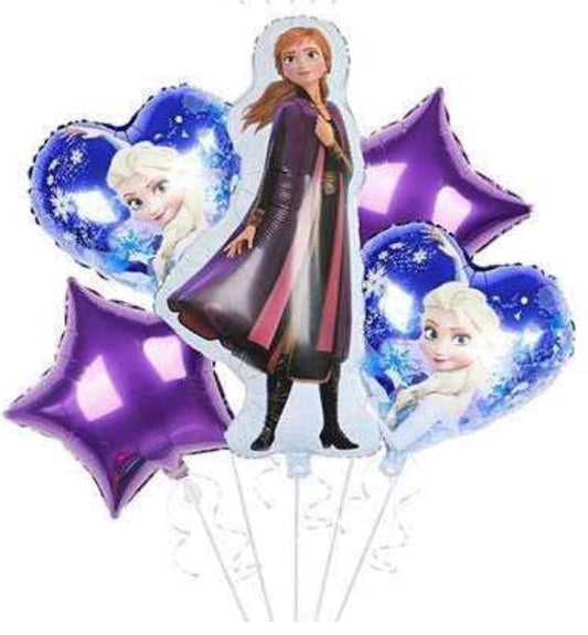 FROZEN ANNA BALLOON SET