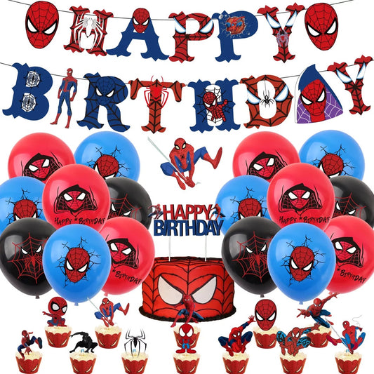 Spiderman party supply