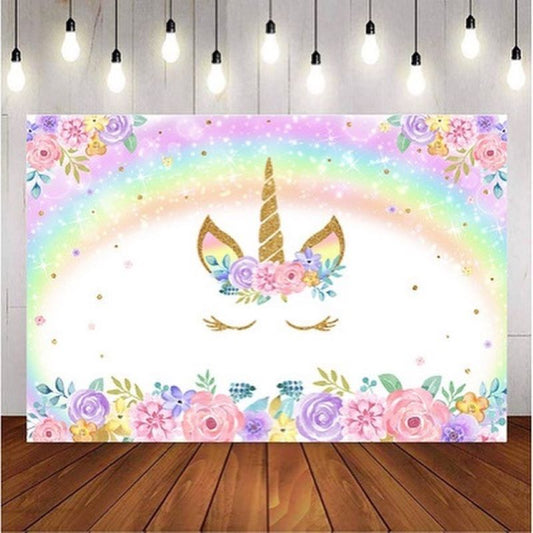 Unicorn Backdrop big size