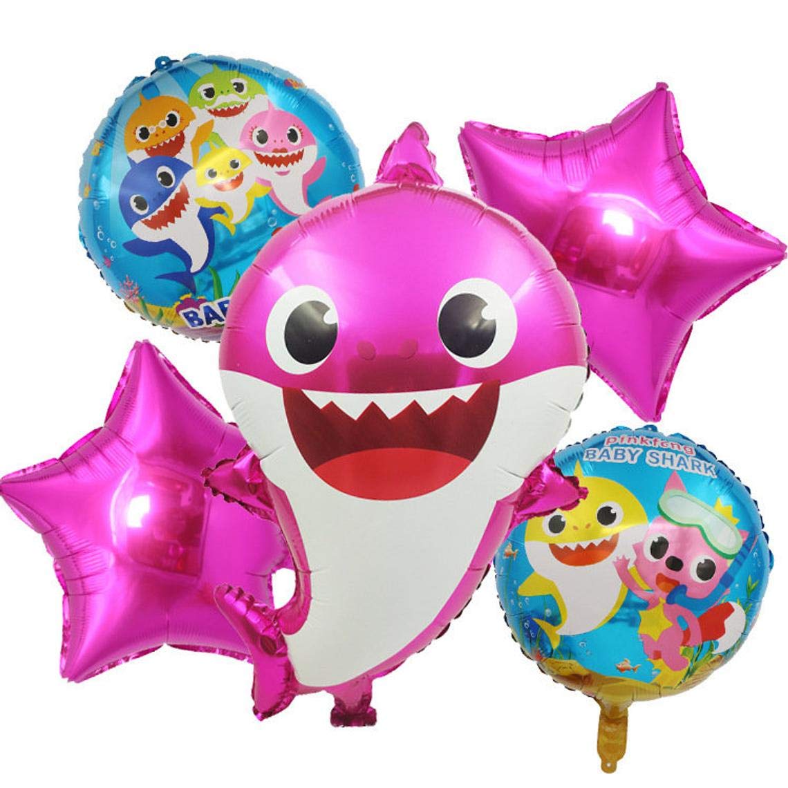 BABY SHARK 5 IN 1 BALLOON SET