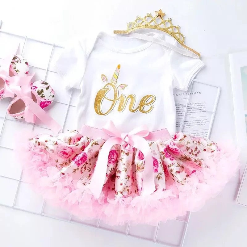 Baby unicorn 4 pcs outfit