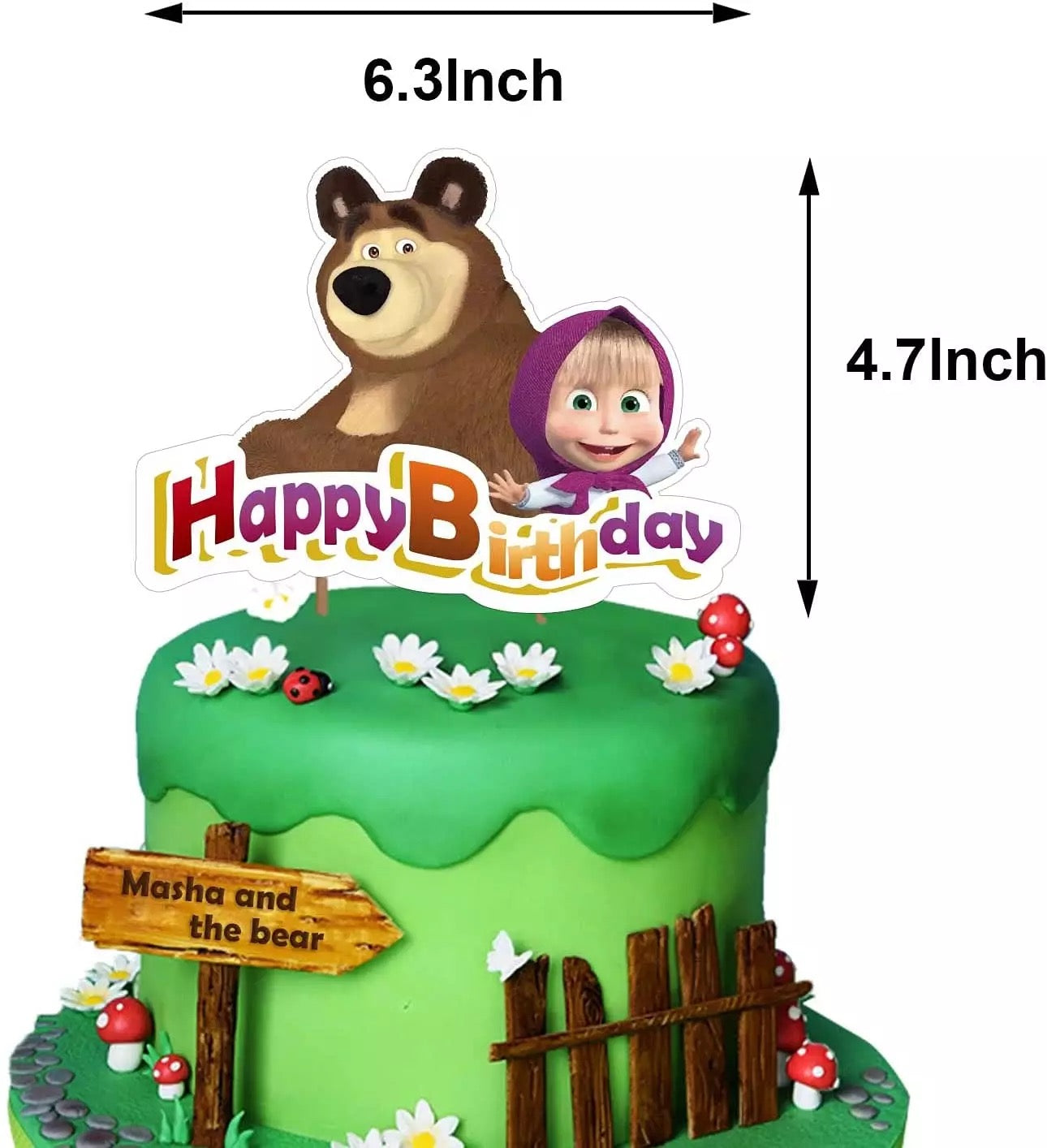 Masha & bear party supplies