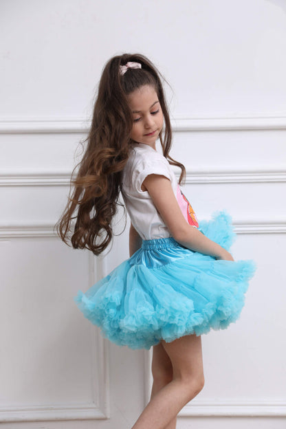 Tutu blue skirt