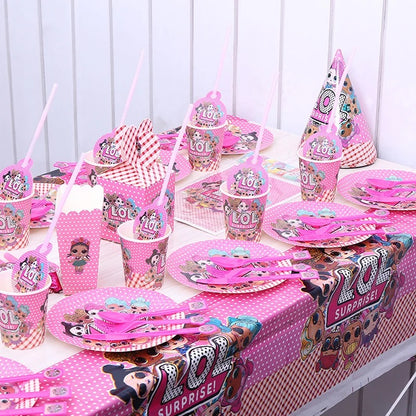 LOL BIRTHDAY PARTY SET