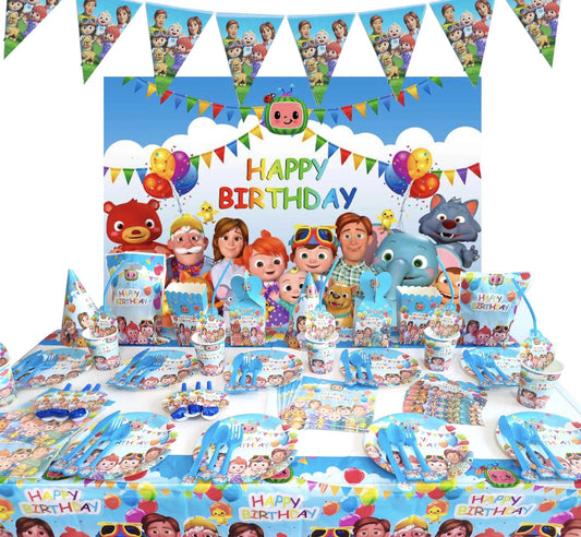 COCOMELON PARTY TABLE SET