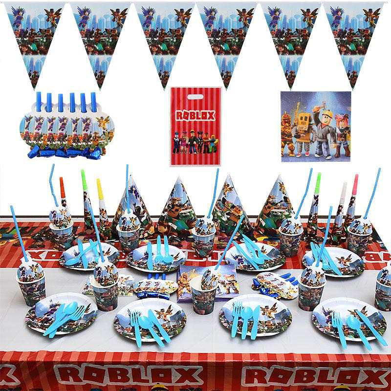 ROBLOX PARTY TABLWARE SET