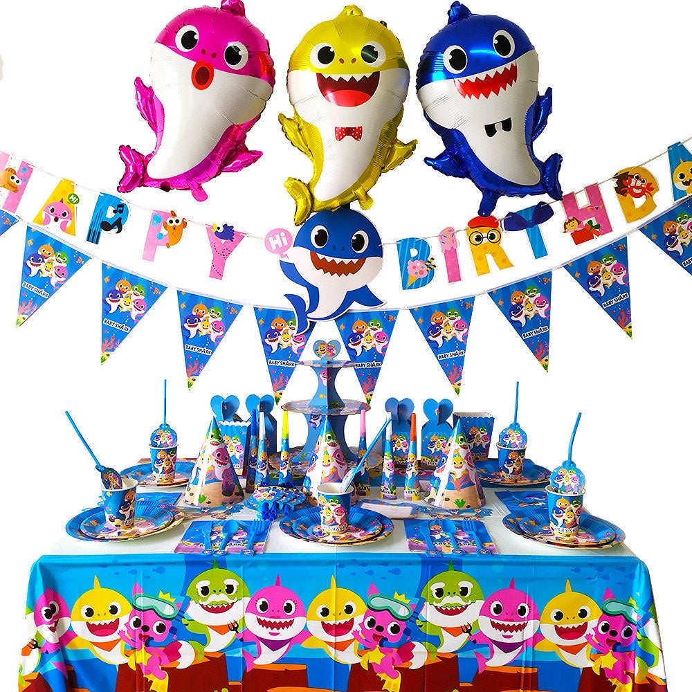 BABY SHARK PARTY SET