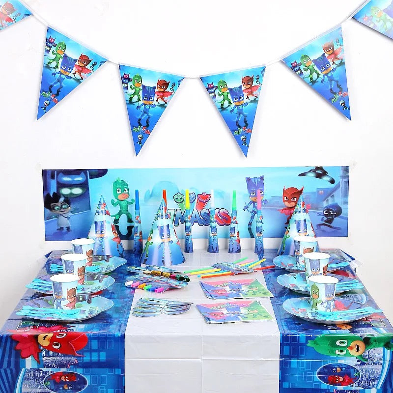 PG MASKS PARTY TABLE SET