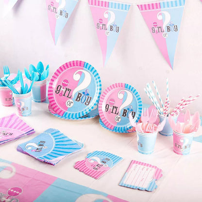 GENDER REVEAL PARTY SET