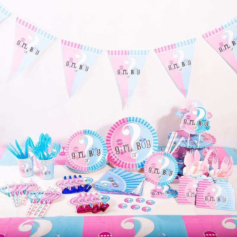 GENDER REVEAL PARTY SET