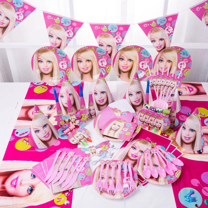 BARBIE BIRTHDAY SET