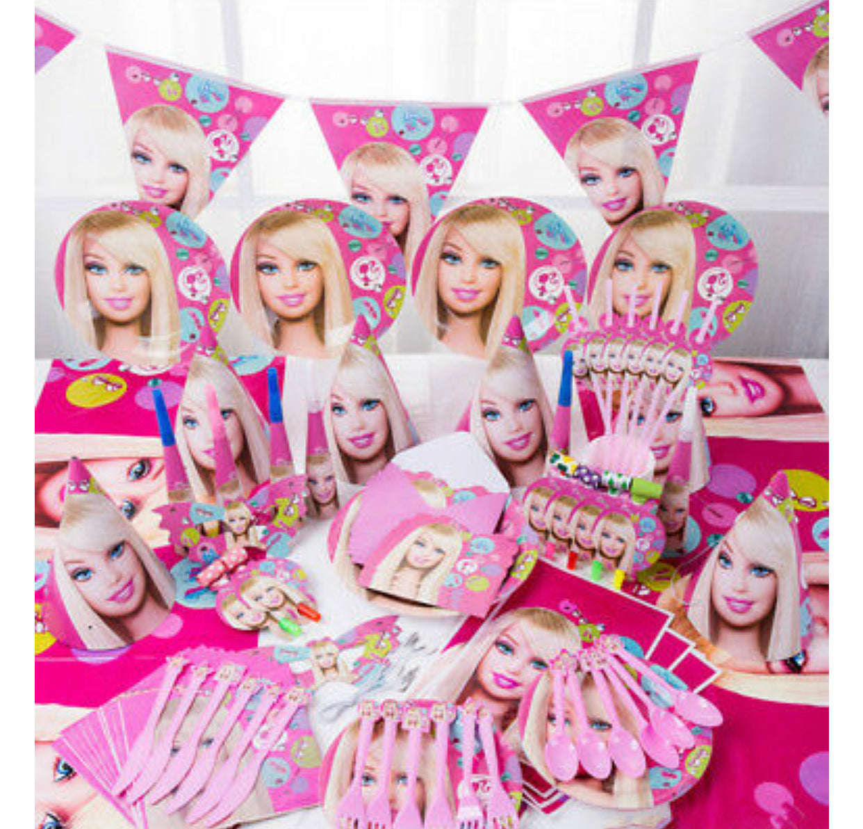 BARBIE BIRTHDAY SET