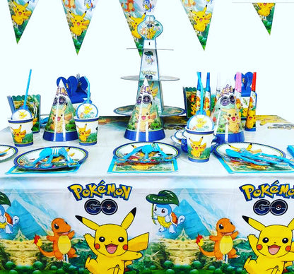 POKEMON BIRTHDAY PARTY SET