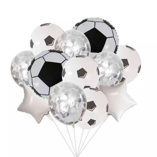 Soccer 12 pcs balloon