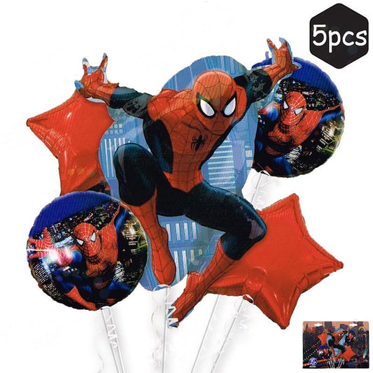 spiderman balloon set