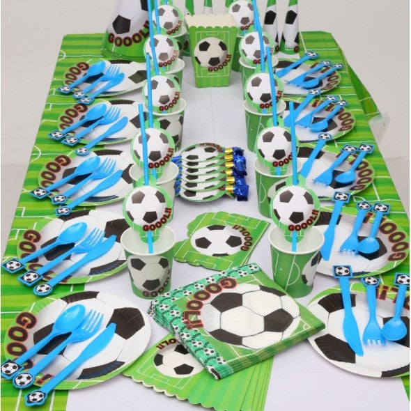 FOOTBALL TABLE PARTY SET