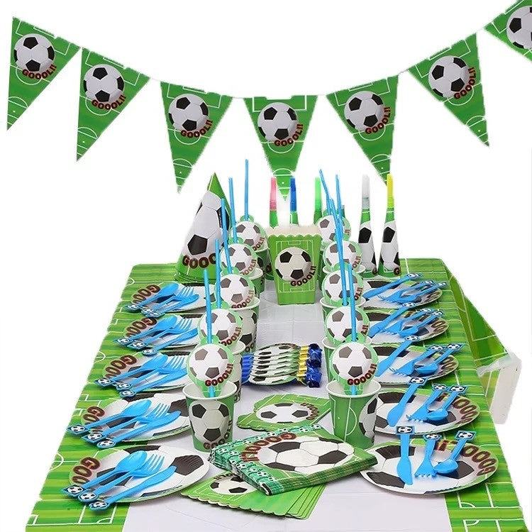 FOOTBALL TABLE PARTY SET