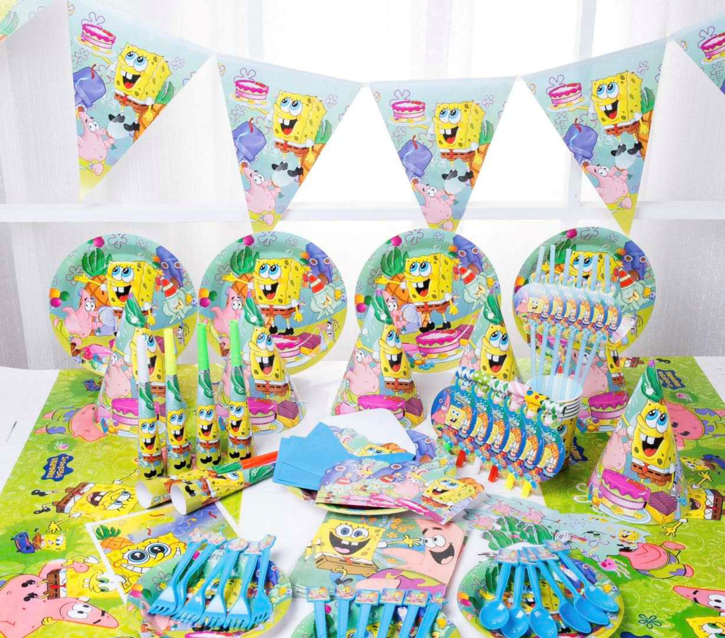 SPONGE BOB BIRTHDAY SET